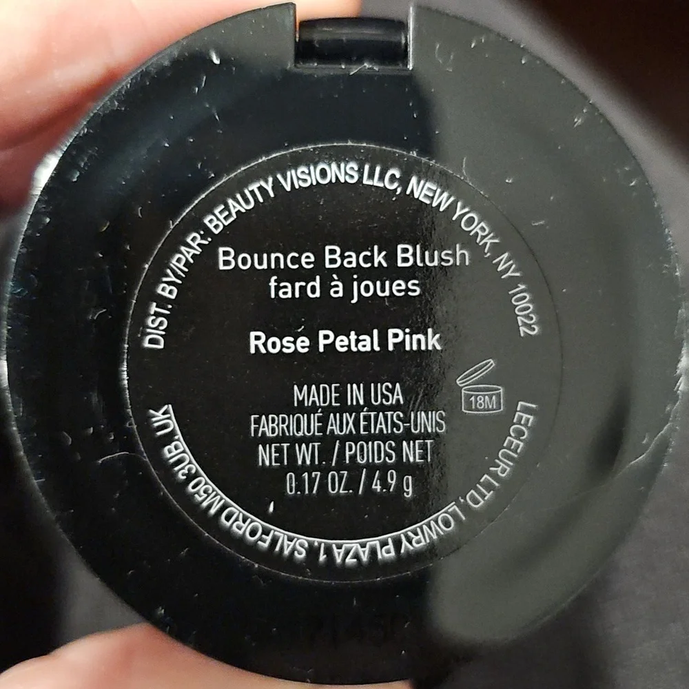 MALLY BEAUTY BOUNCE BACK BLUSH IN ROSE NWOB